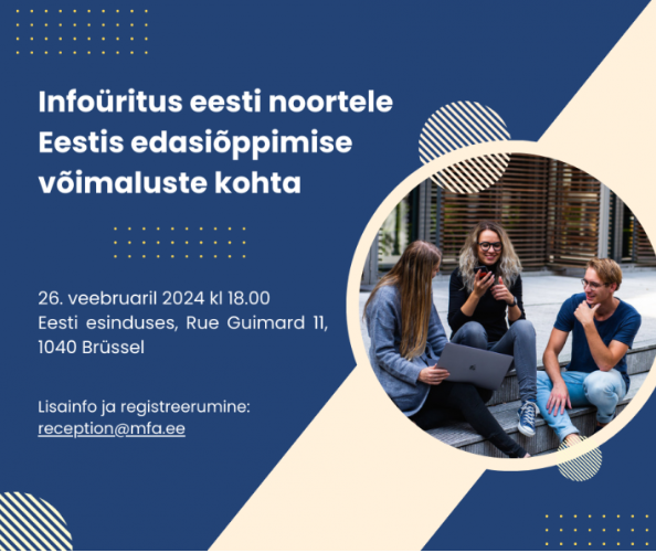 Infoüritus Eesti noortele Eestis edasiõppimise võimaluste kohta.PNG